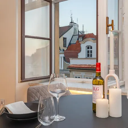 Stylish Gem By Charles Bridge With A Stunning View Prague